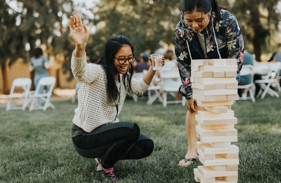 Resident Event Lawn Games at Chaparral Apartments in Davis
